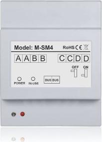 Actual product image Vidos DUO M-SM4 function module