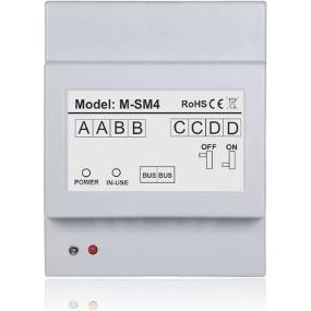 Vidos, Zubehör Gebäudesicherheit, DUO M-SM4 Funktionsmodul