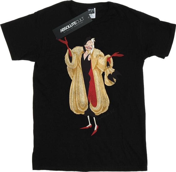 Immagine prodotto Disney 101 Dalmatians Classic Cruella De Vil Maglietta Ragazzi (152, 158)