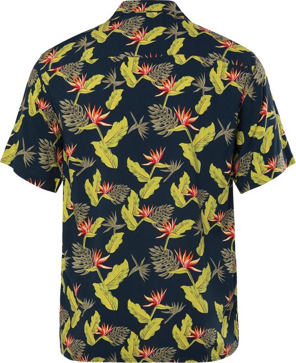 Actual product image Men+ Viskose-Hemd, Halbarm, Cubakragen, Alloverdruck, Cuba Fit (4XL)