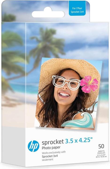 Produktbild HP Sprocket (3 x 4 Zoll, 50 Stk.)