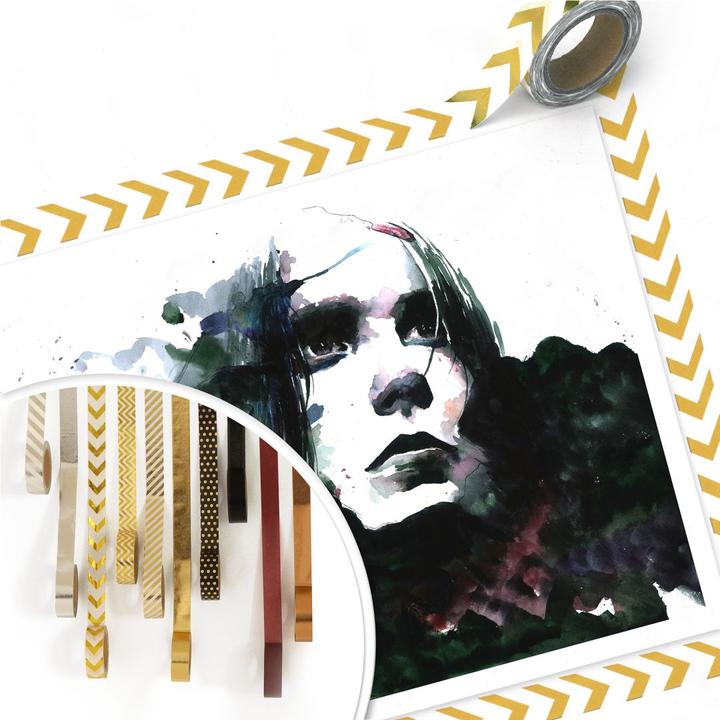 Image du produit Trenddeko Aquarelle Face 01 (30 x 24 cm)