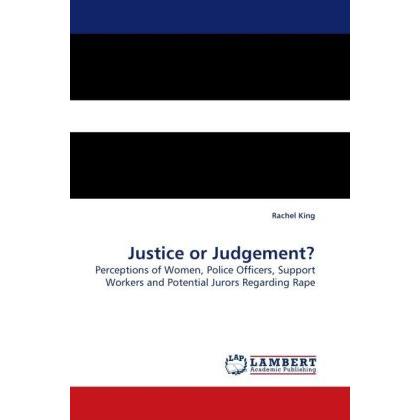 Justice or Judgement?, Fachbücher von Rachel King