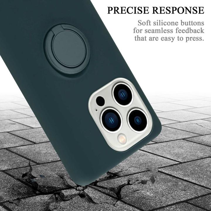 Immagine prodotto Cadorabo Custodia per Apple iPhone 14 PRO MAX in TPU Liquid Ring in stile custodia in silicone (Apple iPhone 14 Pro Max)