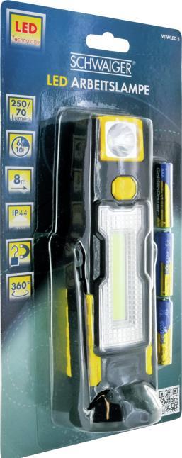 Actual product image Schwaiger 70 / 250 lm 3x LR03 AAA (250 lm)