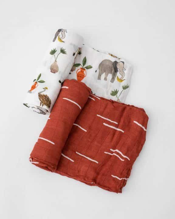 Produktbild little unicorn Deluxe Swaddle 2 Pack (120 cm, 120 cm)