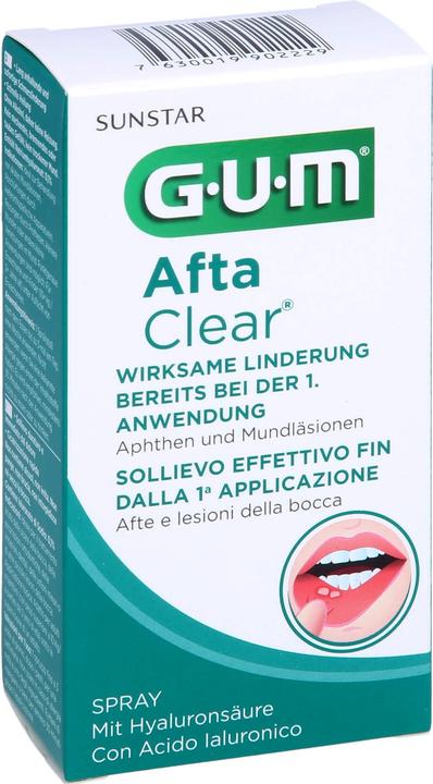 Actual product image GUM SUNSTAR AftaClear Spray (15 ml, Mouth spray)