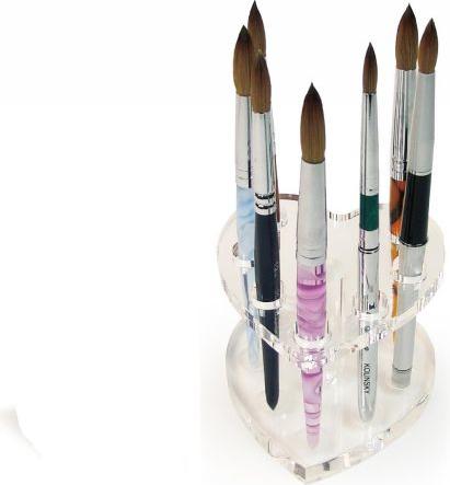 Produktbild You Nails Pinselhalter Herzform, für 7 Pinsel