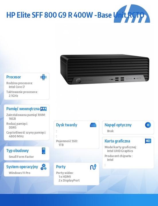 Actual product image HP INC. (1000 GB, 16 GB, Intel Core i7-14700, Intel UHD Graphics)