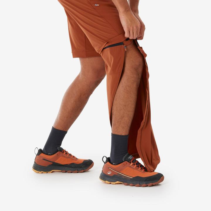Produktbild Quechua Zip-Off-Hose Herren Wandern - MH500 braun (33)