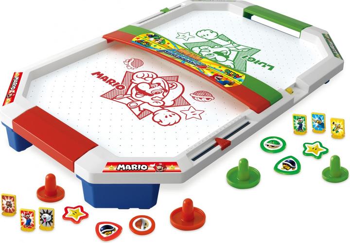 Productafbeelding Super Mario Air Hockey (Meertalig, 2 - 4 Spelers)