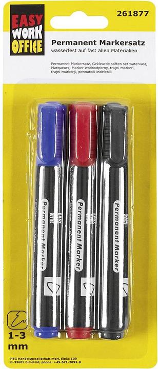 Immagine prodotto Easy Work Set di pennarelli permanenti (3x)