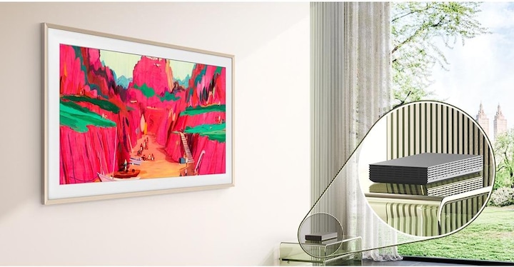 Produktbild Samsung QE65LS03FW (65", The Frame Pro, LED, NeoQLED, 4K, 2025)