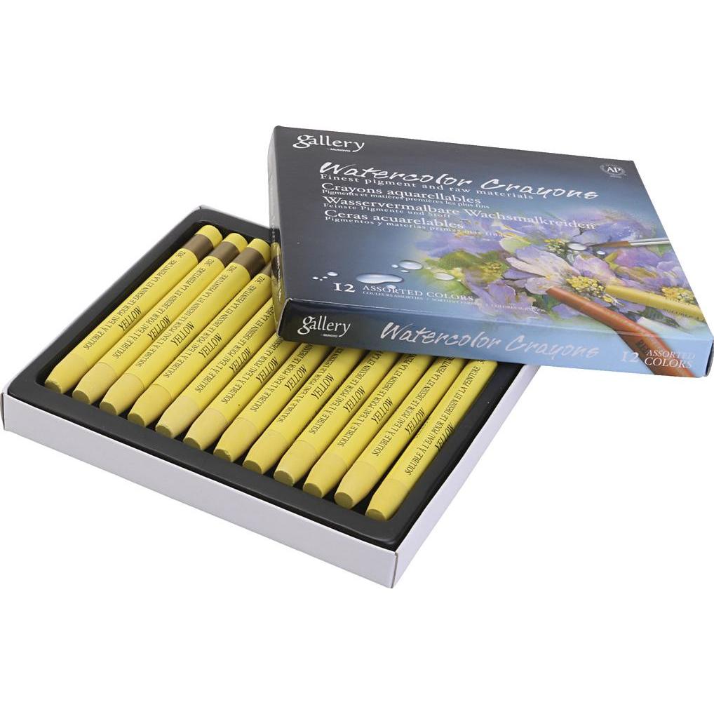 Mungo, Pastelli, Watercolor Crayons (12 x)