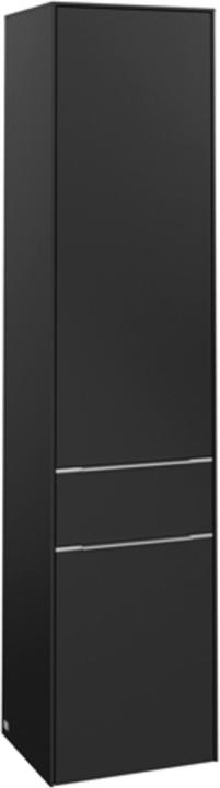 Aluminium glänzend, Volcano Black