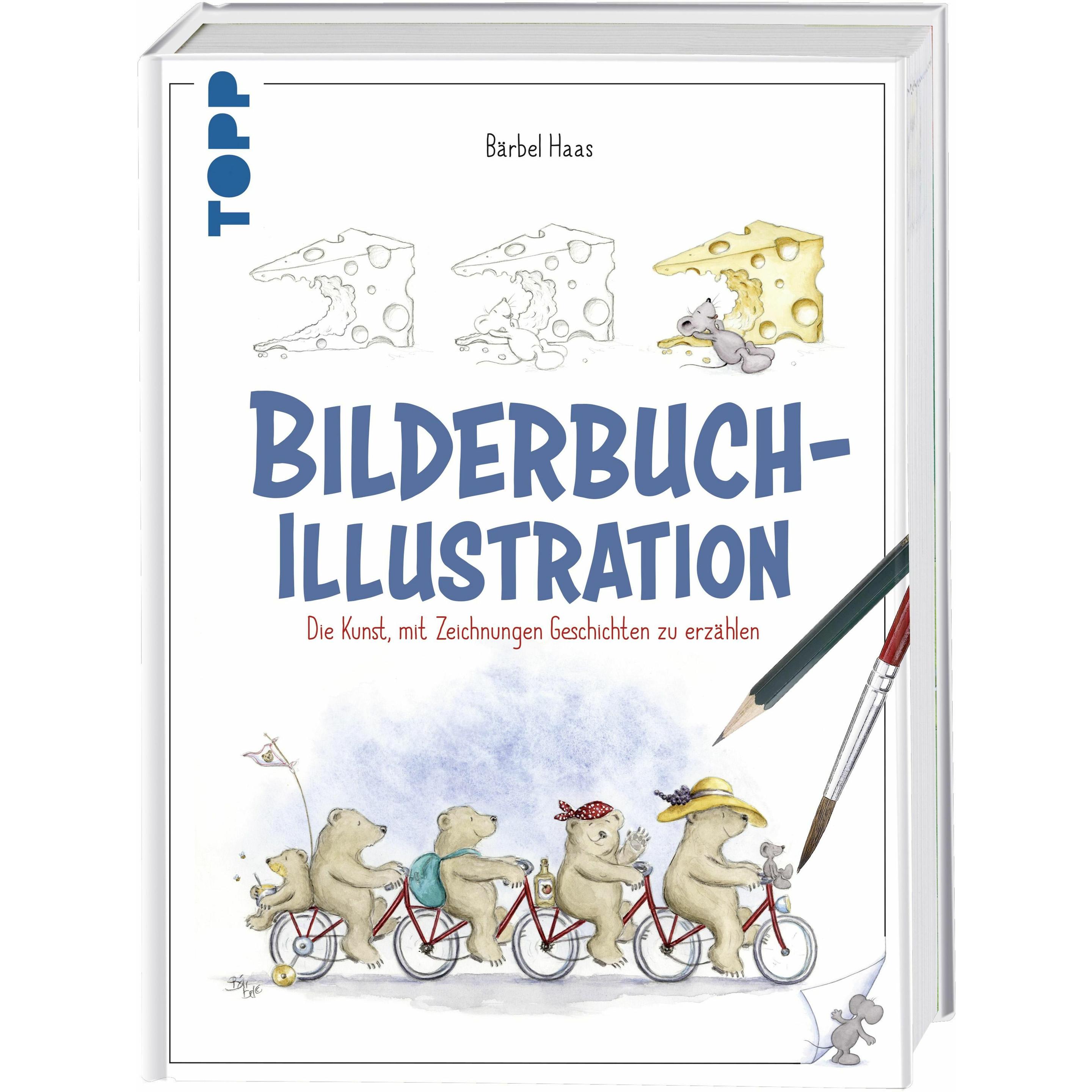 Frech Bilderbuch-Illustration