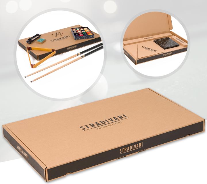 Produktbild Stradivari Master Billiards Gold Cup Set