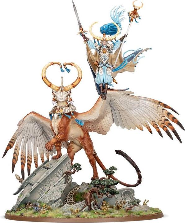 Immagine prodotto Games Workshop Signori del Regno di Lumineth - Teclis e Celennar Arcimago, Spirito di Hysh (Materiale sintetico)