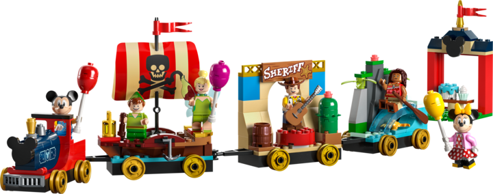 Actual product image LEGO Birthday train (43212, LEGO Disney)