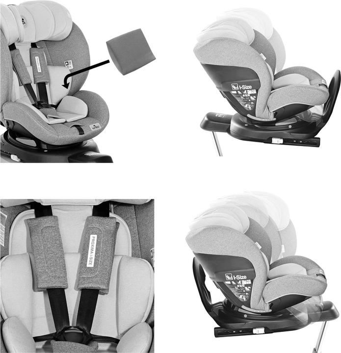 Produktbild Lorelli Kindersitz Proxima i-Size (Reboarder, Kindersitz, ECE R129/i-Size Norm)
