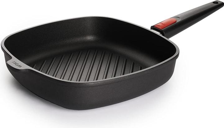 Actual product image Woll 1628-1IL Pfanne Grillpfanne Quadratisch (Grill pan, Cast aluminium)