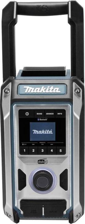 Produktbild Makita DMR115 mit DAB, DAB+ und Bluetooth (DAB+, DAB, FM, Bluetooth)