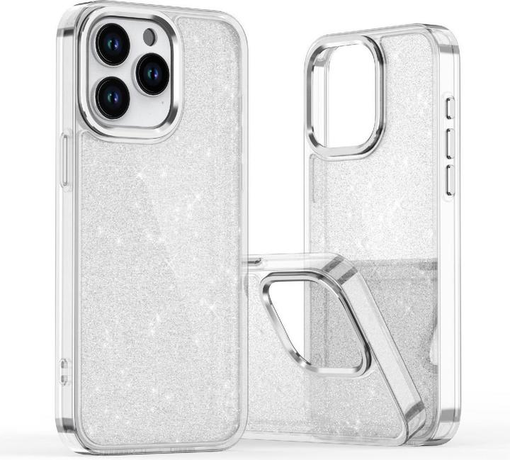 Image du produit Hurtel Étui à paillettes pour iPhone 16 Pro Max - transparent avec paillettes (Apple iPhone 16 Pro Max)