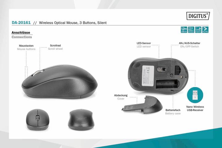 Actual product image Digitus Table mount (Wireless)