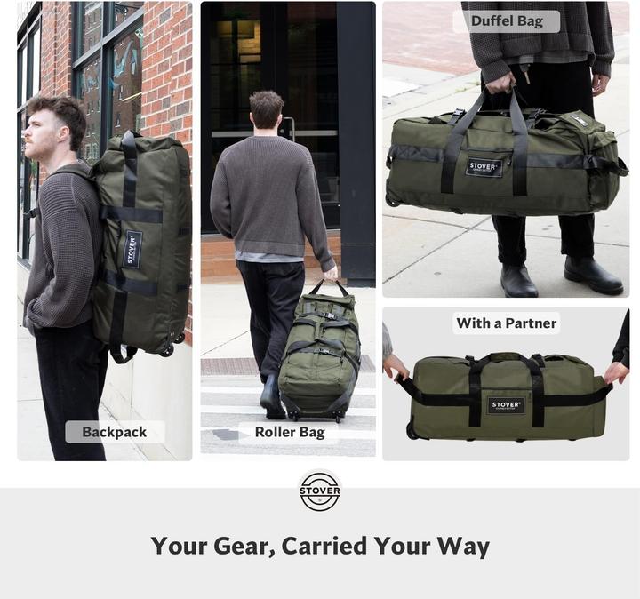 Actual product image Stover Rolling Duffel Bag (100 l)