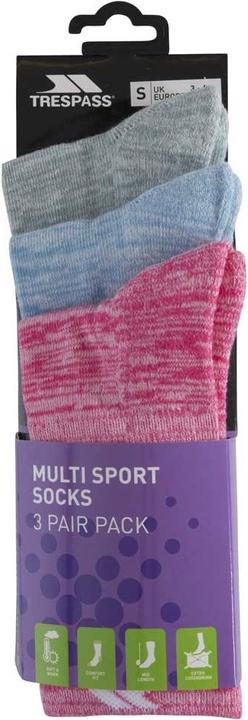 Actual product image Trespass UTTP4506 P (pack of 3, 36 - 39)