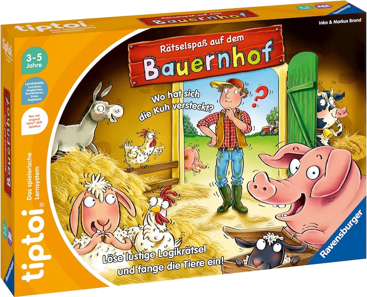 Actual product image tiptoi Puzzle fun farm (German)