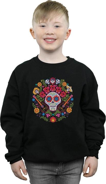 Immagine prodotto Disney Coco Embroidered Skull Print Felpa Ragazzi (104)