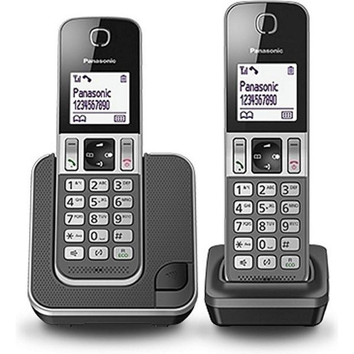 Panasonic KX-TGD312, Telefon, Grau