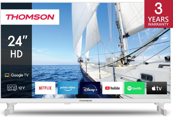 Image du produit Thomson 24HG2S14CW Smart TV 24 pouces HD (24", LED, HD ready)