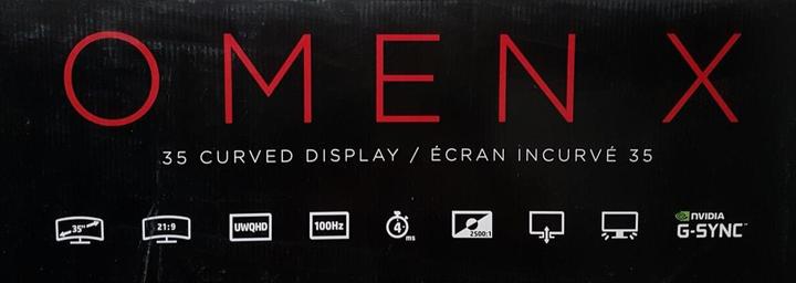 Actual product image HP Omen X 35 (3440 x 1440 pixels, 35.03")