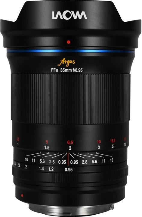 Venus Optic Lunghezza focale fissa Argus 35 mm F/0.95 FF (Canon RF, Full frame)