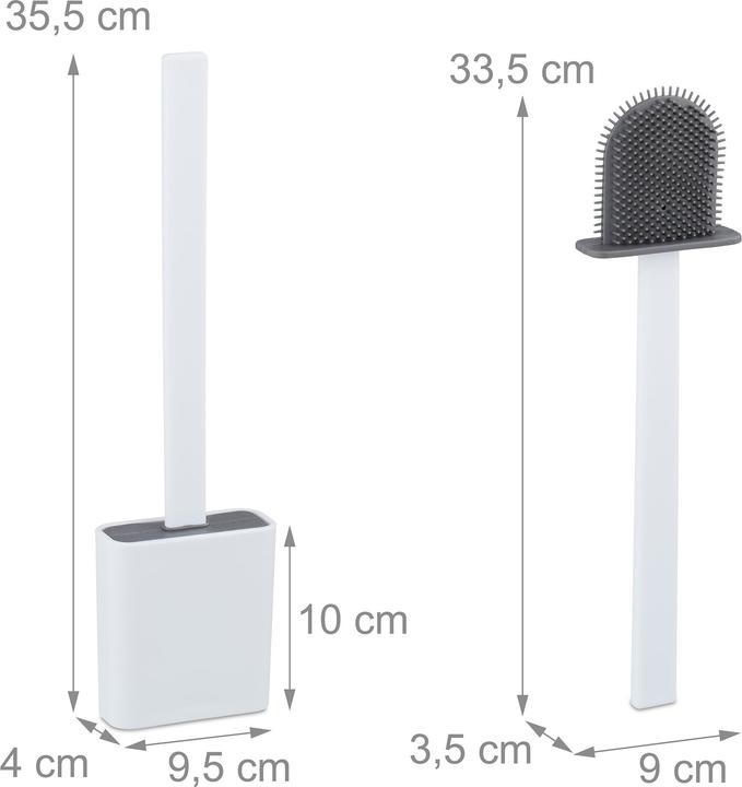 Produktbild Relaxdays Toilettenbürste zur Wandmontage
