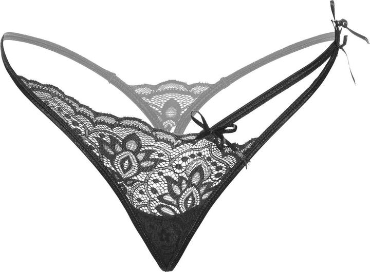 Actual product image Daring Intimates Gina spicy V-string Black L/XL (L, XL)