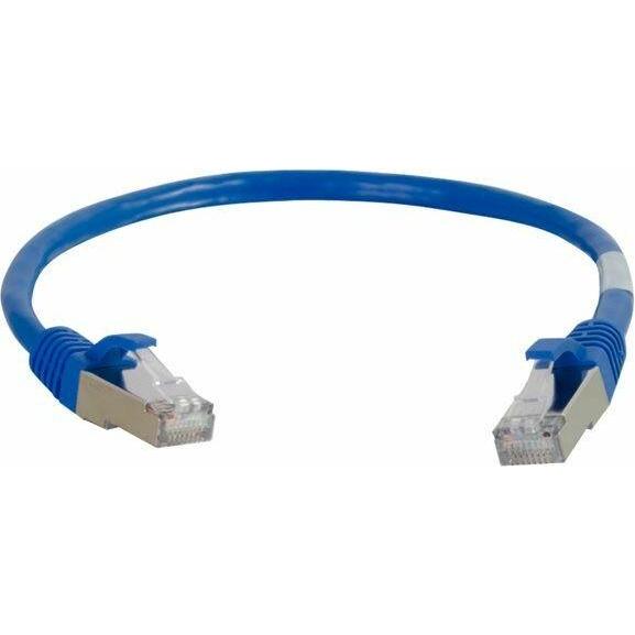 C2G Kabel / 4M Shield CAT5E Moulded Patch Bl (STP, CAT5e, 4 m), Netzwerkkabel