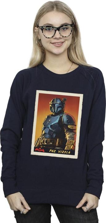 Produktbild Star Wars The Mandalorian Paz Vizla Card Sweatshirt (XL)