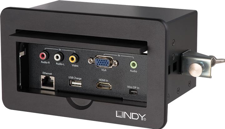 Image du produit Lindy 4 ports HDMI 4K60, USB 3.0 &