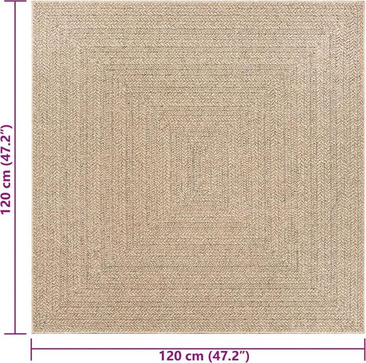 Produktbild vidaXL Teppich (120 x 120 cm)