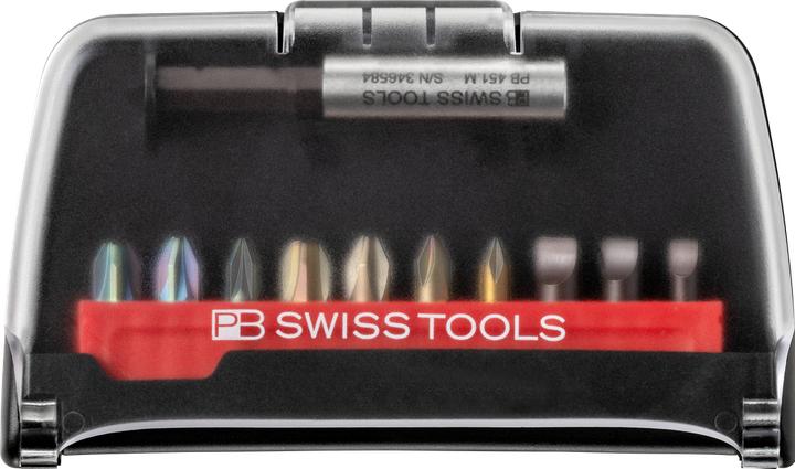 Produktbild PB Swiss Tools Bitset PB C6 701 BC (Kreuz Pozidriv PZ, Kreuz Phillips PH)