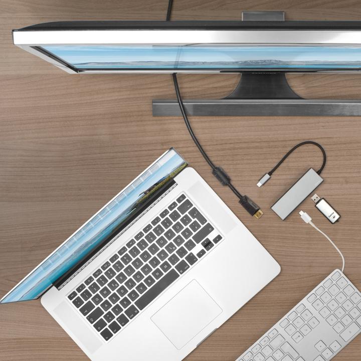 Actual product image Hama USB-C-Multiport Adapter (USB-C, 1 Ports)
