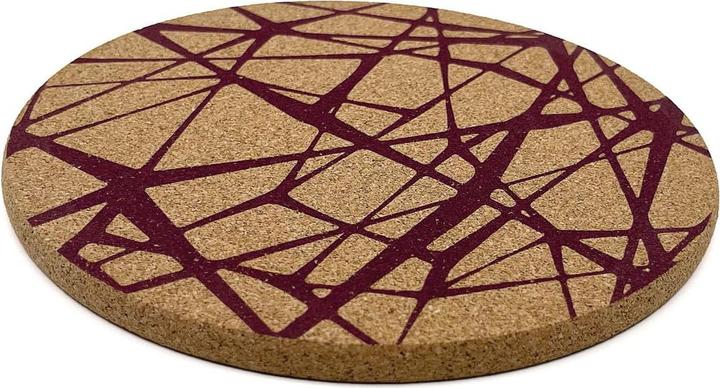 Actual product image Viking Topfuntersetzer «Scribble» (rund) aus Kork (Pan coaster)