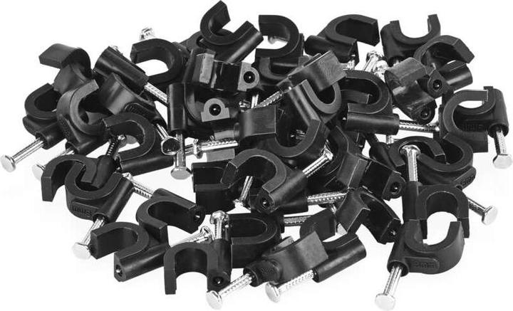 Produktbild Emos Kabelschelle 8 mm, schwarz, 50 Stk