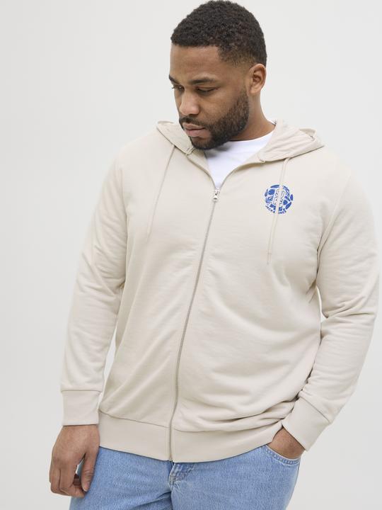 Actual product image Jack & Jones Plus Size Gedruckt Kapuzenpullover Kapuzenpullover (5XL)