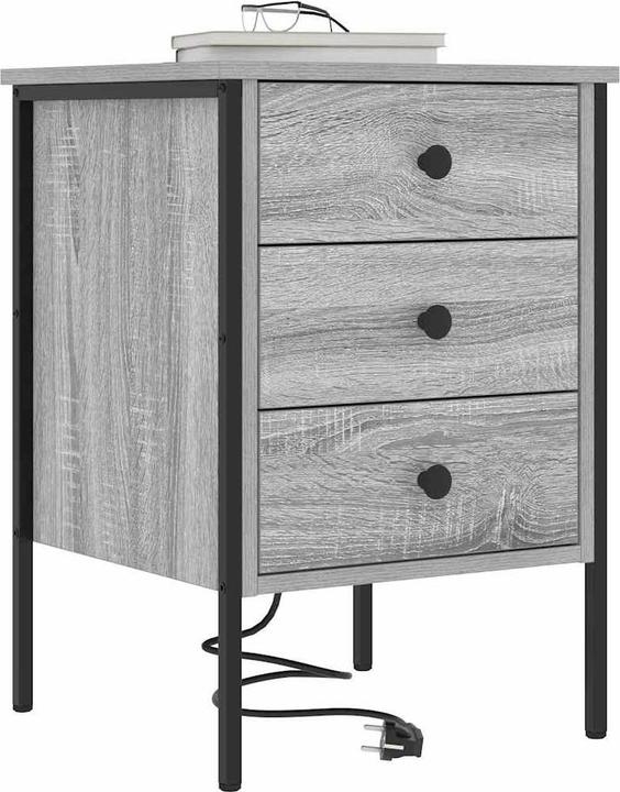 Produktbild vidaXL Bettnachttisch Ablage (42 x 41 x 61 cm)