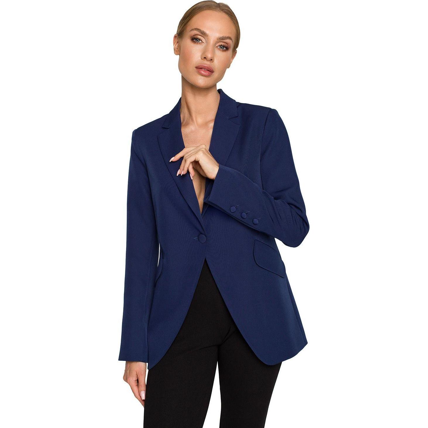 Made of Emotion, Damen, Jacke, Jacke model (M), Blau, M