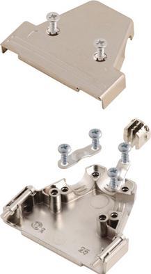 Produktbild MH Connectors Haube D-Sub Metall 25-polig